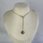 Collar trébol oro